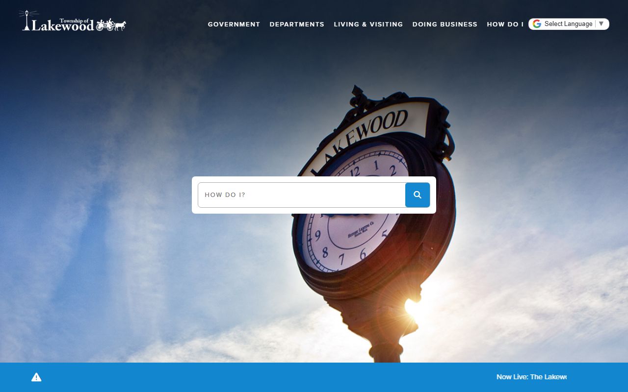 Lakewood Township government offices supporting court docket services